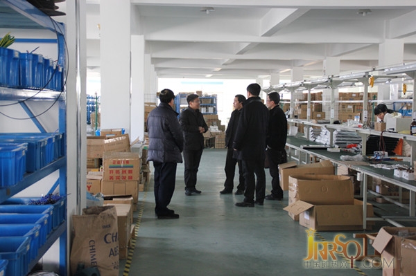 近日，长兴县委党委、长兴国家级经济开发区管会斌书记等领导一行来公司浙江生产基地拜年并指导工作。