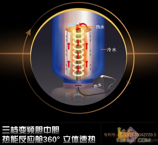 高效变频即开即用 奥荻莎慕尼黑Ⅱ热水器热卖 