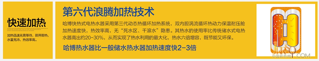 哈博智能恒温速热式电热水器AFH67震撼上市